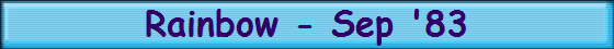 Rainbow - Sep '83