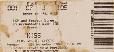 Kiss - Nov '96