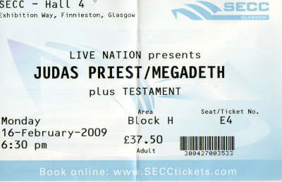 Judas Priest Feb '09