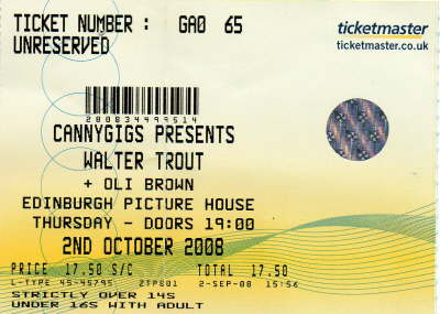 Walter Trout Oct '08